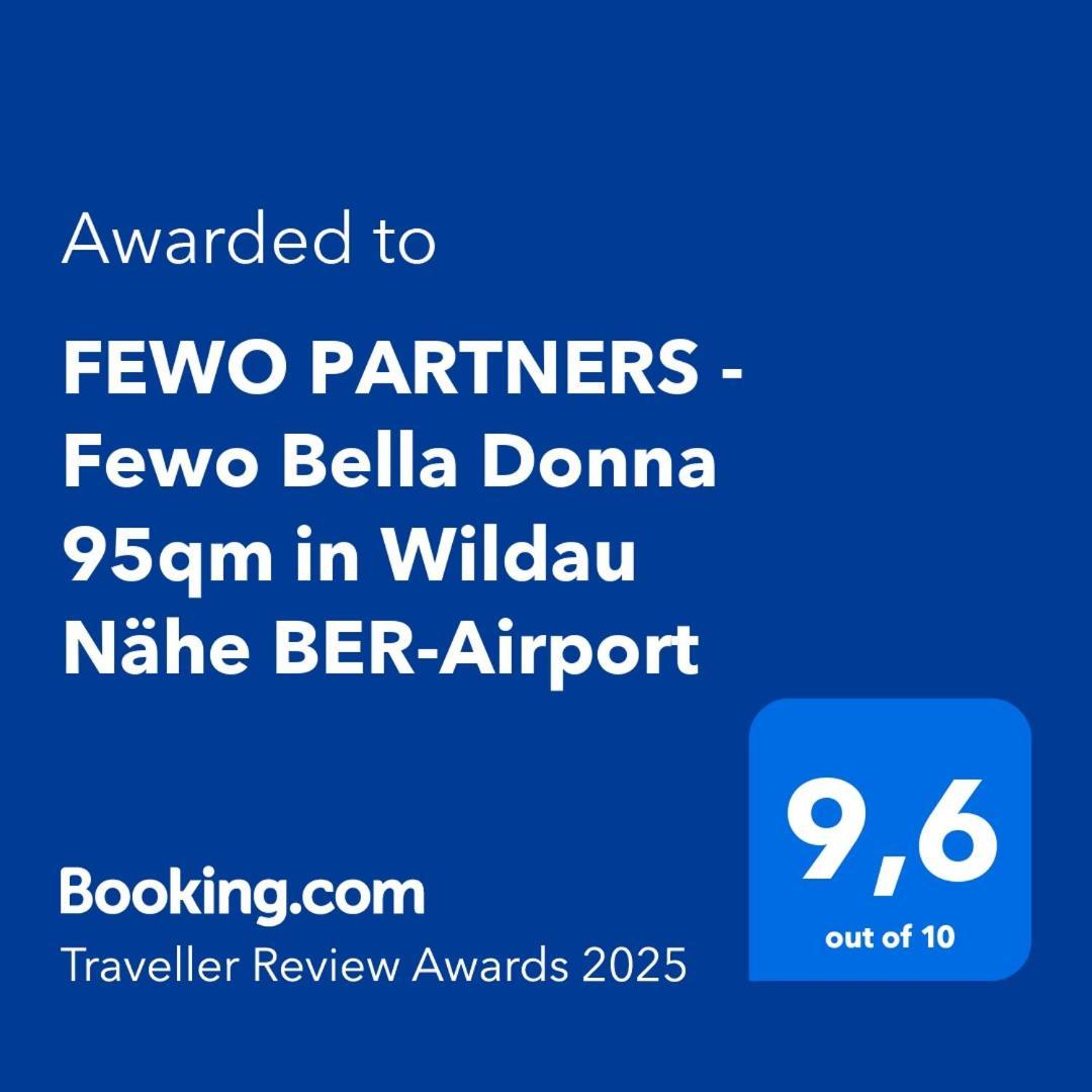 Fewo Partners - Fewo Bella Donna 95Qm In Wildau Naehe Ber-Airport Dış mekan fotoğraf